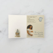Neutral Minimal Baby Shower Black Mom to be (Binnen)