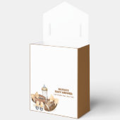 Neutral Minimal Touchdown Football Boy Baby Shower Bedankdoosjes (Open)