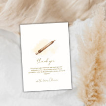 Neutral Minimalist Pastry Chef Baby shower