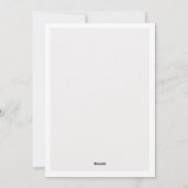 Neutral Ornaments Watercolor Feestdagenkaart (Achterkant)