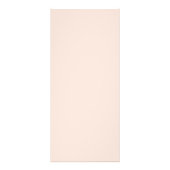 Neutral Peach en bruine Logo | Prijslijstservices Reclamekaart (Achterkant)