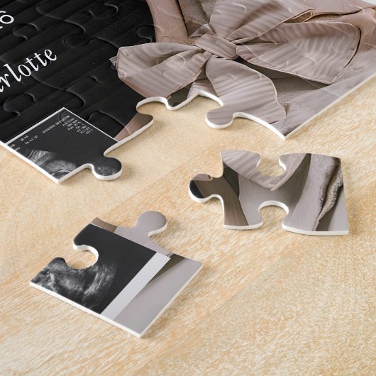 Neutral Pregnancy  Reveal announcement keepsake Legpuzzel (Zijkant)