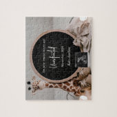 Neutral Pregnancy  Reveal announcement keepsake Legpuzzel (Verticaal)