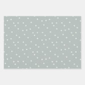 Neutral Shades Dubbele Stippen Inpakpapier Vel (Voorkant 2)