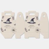 Neutral Simple Little Boo Witch Pet Baby shower Bedankdoosjes (Ongevouwen)
