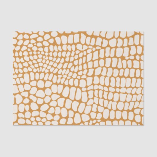 Neutral Snake Skin Print Decoupage Tissuepapier (Voorkant)