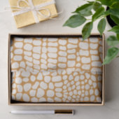 Neutral Snake Skin Print Decoupage Tissuepapier (Geschenk)
