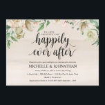 Neutral Spring Post Wedding Brunch Invitation Kaar Kaart<br><div class="desc">Een brunchfeest plannen met de pasgetrouwden de dag na de bruiloft? Nodig gasten uit met deze Neutral Spring design thema Post Wedding Brunch Invitation Kaart. Voeg je brunchgegevens toe in bijpassend zwart lettertype / belettering.</div>