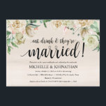 Neutral Spring Post Wedding Brunch Invitation Kaar Kaart<br><div class="desc">Een brunchfeest plannen met de pasgetrouwden de dag na de bruiloft? Nodig gasten uit met deze Neutral Spring design thema Post Wedding Brunch Invitation Kaart. Voeg je brunchgegevens toe in bijpassend zwart lettertype / belettering.</div>