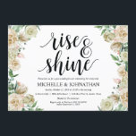 Neutral Spring Post Wedding Brunch Invitation Kaar Kaart<br><div class="desc">Een brunchfeest plannen met de pasgetrouwden de dag na de bruiloft? Nodig gasten uit met deze Neutral Spring design thema Post Wedding Brunch Invitation Kaart. Voeg je brunchgegevens toe in bijpassend zwart lettertype / belettering.</div>