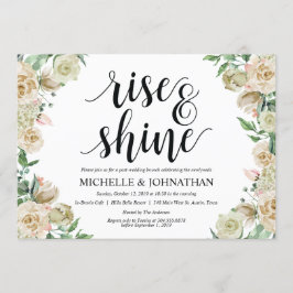 Neutral Spring Post Wedding Brunch Invitation Kaar Kaart