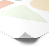 Neutral stars in children's room poster (Hoek)