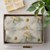 NEUTRAL STORK BABY SHOWER GEMALLOW GEMSTONES TISSUEPAPIER (Geschenk)