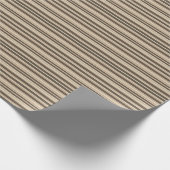 Neutral striped cadeaupapier (Hoek)