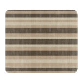 Neutral striped  snijplank (Voorkant)