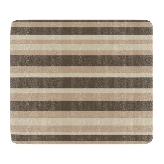 Neutral striped  snijplank (Voorkant)