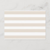 Neutral Teddy Bear Moon Baby shower Boeken voor Ba Informatiekaartje (Achterkant)