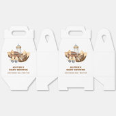 Neutral Touchdown Football Boy Baby Shower Bedankdoosjes (Ongevouwen)