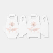 Neutral Wereldkaart Travel Adventure Baby shower Bedankdoosjes (Uitgevouwen)