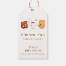 Neutral Whimsical S'more Fun Baby shower Cadeaulabel