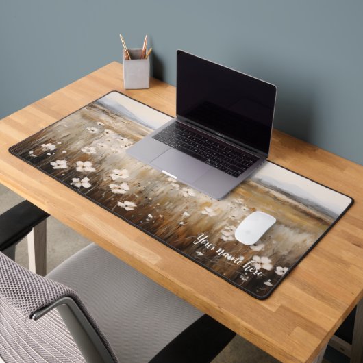 Neutral Wildflower Desk Mat (Kantoor 2)