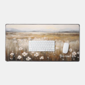Neutral Wildflower Desk Mat (Keyboard & Muis)