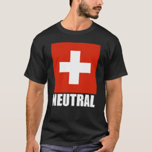 NEUTRAL (Zwitserse vlag) T-shirt