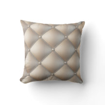 Neutrale 3D-diamantworp kussen: AccessorizedParel