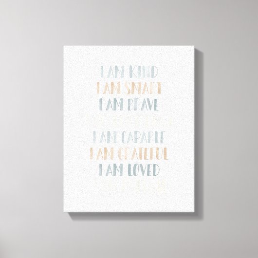 Neutrale aandoeningen bij kinderen canvas afdruk (Voorkant)