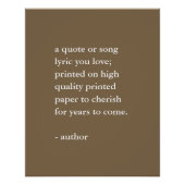 Neutrale aangepaste prijsopgave afdrukken (Voorkant)