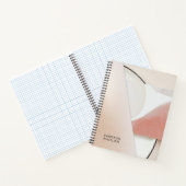 Neutrale Aardetone Moderne Abstract Notitieboek (Binnen)