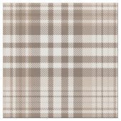 Neutrale aardetone plaid tartan ontwerp stof (Close Up)