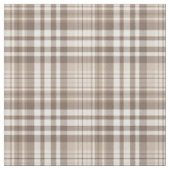 Neutrale aardetone plaid tartan ontwerp stof (Swatch)