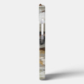Neutrale Abstracte grijze afdrukken | Silvia Vassi Case-Mate iPhone Case (Achterkant / Links)
