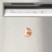 Neutrale Abstracte Organische Vormen Boho Minimali Magneet (Insitu (Vaatwasser))