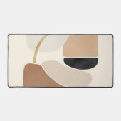 Neutrale Abstracte Vormen | Minimalistische Modern Bureaumat (Voorkant)