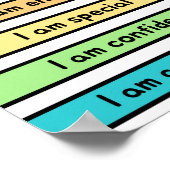 Neutrale affirmaties voor kinderopvang poster (Hoek)