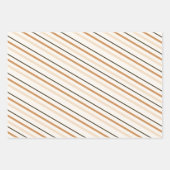 Neutrale Afrocentrische Tribal Kerstboom Inpakpapier Vel (Voorkant 3)