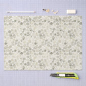 Neutrale aquarel verfstijl Pebble Patterned Tissuepapier (Craft)