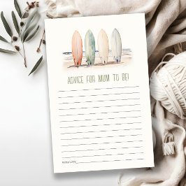 Neutrale Baby aan boord Surfboard Advies Baby show