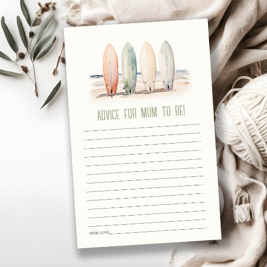 Neutrale Baby aan boord Surfboard Advies Baby show