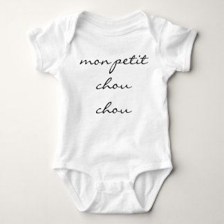 Neutrale Baby Bodysuit mon petit chou chou