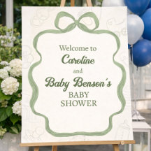 Neutrale Baby Shower, Baby Shower, Saliegroene Str