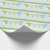 NEUTRALE BABY SHOWER PARTY ARTIKELEN CADEAUPAPIER (Hoek)