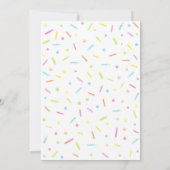 Neutrale Baby Sprinkle Kaart (Achterkant)