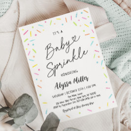 Neutrale Baby Sprinkle Kaart