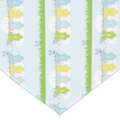 NEUTRALE BABYSHOWER PARTYARTIKELEN KORTE TAFELLOPER (Hoek)