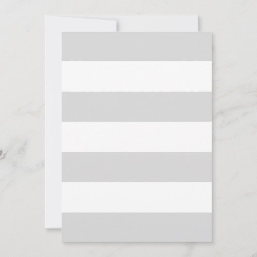 Neutrale babyshower uitnodiging kwastengarland (Achterkant)