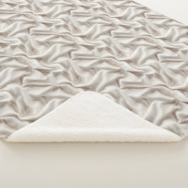 Neutrale Beige, Crème & Ivoorkleurige Sherpa-deken Sherpa Deken