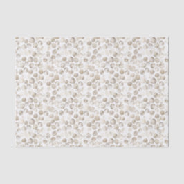 Neutrale Beige Crème Witte Waterverf Stippen Patro Tissuepapier